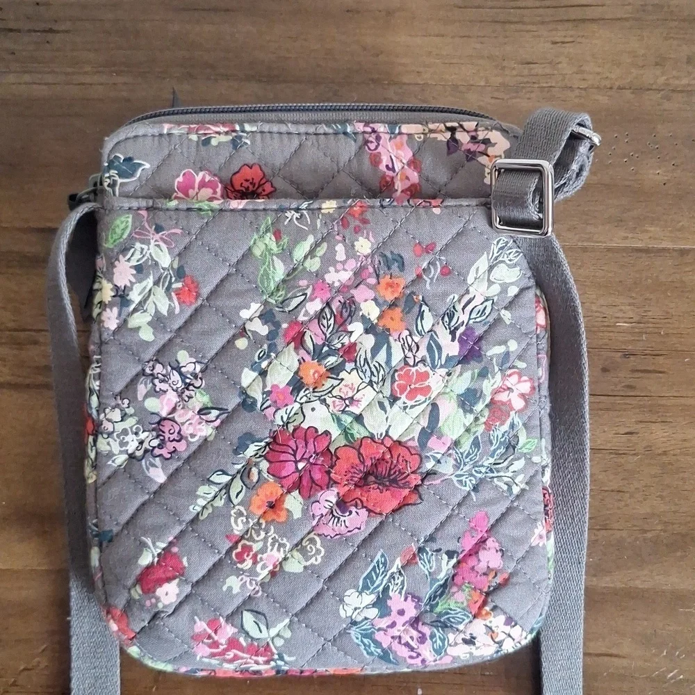 Vera Bradley Blooming Crossbody Bag Plus a Matching Wallet